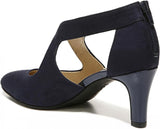 Lifestride Womens Giovanna 2 Pumps Heels Shoes G0661S1 Lux Navy Blue 9M