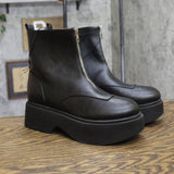 Wild Fable Womens Honor Ankle Combat Boots Platform 94642928 Black 8.5M