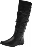 Cliffs By White Mountain Women's Francie Knee High Boot Black Smooth 7M