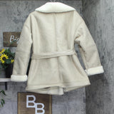 Wild Fable Womens Faux Suede Shawl Collar Shearling Coat 94658646 Tan Brown S