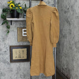 Who What Wear Women's Puff Long Sleeve High Neck Sweater Dress 77332438