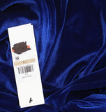 Calvin Klein Womens Velvet Bar Wrap Dress CD4V132R Saphire Blue 12
