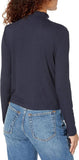 Tommy Hilfiger Women's Soft Mockneck 1/4 Zip Long Sleeve T-Shirt T2IH0EFE