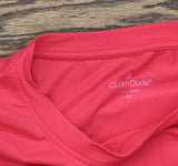 Cuddl Duds Eyelet Trim Crew Neck Top A676558 Berry Pink M