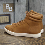 Goodfellow & Co Mens Travis High Top Sneaker 88082943 Cognac Brown 10.5