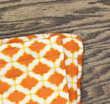 Levtex Mackenzie 2-Piece Euro Sham Set Orange Multi 26x26