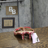 Wild Fable Womens Lysandra Gingham Eyelet Kitten Heels 92611147 Red Plaid 6M