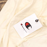 Champion Womens Classic Cotton Graphic Crewneck T-Shirt Natural Brown M