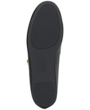 INC International Concepts Womens Rachany Hardware Flats Black Smooth 8M