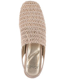 Jones New York Womens Carolton Embroidered Slingback Flats Rose Gold Pink 8.5M