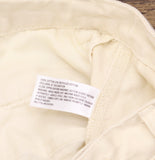 Woolrich X TGT Mid-Rise Straight-Leg Slouchy Cargo Twill Pants Cream Off White S