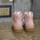 Jessica Simpson Toddler Girls Daria Bow Ankle Boots JES238T Blush Pink 7T