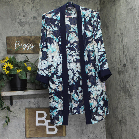 R&M Richards Womens Jacquard Evening Jacket 9389 Peacock Blue 14