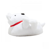 Wondershop KidsGirls Boys Bullseye Character Slippers 91651302 White L (4-5)
