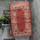 Safavieh Courtyard Rooster Indoor Outdoor Rectangle Rug Red / Natural 2' x 3'7"