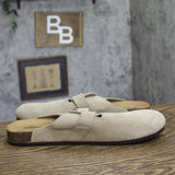 Goodfellow & Co Men's Suede Oswald Clogs 94504665 Taupe Brown 12