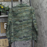 PS Paul Smith Button Down Mountain Print Field Jacket Light Greyish Green M