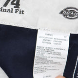Dickies Women's Original 774 Work Pant FP774DN Dark Navy Blue 8 Tall