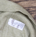 A New Day Womens Cozy Knit Relaxed V-Neck Pullover Sweater Light Green M