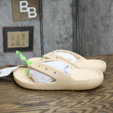Crocs Unisex Classic Thong Flip Flops 2.0 Shitake Brown 8 Women / 6 Men