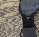 Steve Madden Womens Caden Heeled Sandal CADE07S1 Black Leather 9M