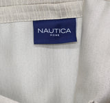 Nautica Robin Thermal Woven Window Curtain Panel Pair Natural Brown 52x63