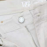 DG2 Womens Classic Stretch Artwork Printed Jean 720774 Khaki Camo Brown 8