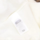 Lucky Brand Womens V-Neck Long Sleeve Sweater 1721756 Marshmallow Off White XS