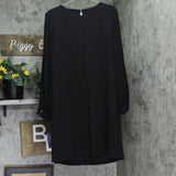 Tommy Hilfiger Womens Plus Scuba Crepe Cocktail and Party Dress Black 20W