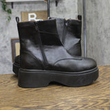 Wild Fable Womens Honor Ankle Combat Boots Platform 94642925 Black 7.5M