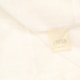 Linden Street Linen Blend Woven Basketweave Rod Curtain Panel Off White 52x84