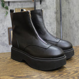 Wild Fable Honor Ankle Platform Combat Boots 94642923 Black 10M