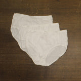 Hanes Women's 3-Pack Cotton Briefs Underwear 13588120 White XL