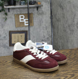Universal Thread Spencer Fashion Sneakers Memory Foam Insole Burgundy Red 7.5M