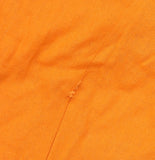 Bar III Womens Mini Linen Blend Dress Lined Bright Orange S