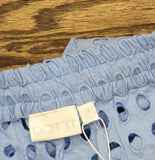 Dotti Openwork Dot Cover-Up Pants 85289 Light Blue S