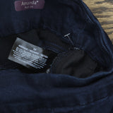 Gloria Vanderbilt Women's Amanda Pull On High Rise Jeans 30142741 Kansas Blue 10