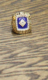 Champs New York Mets Darryl Strawberry Replica Ring Gold / Blue 11.5