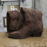 Universal Thread Patsy Tall Fringe Western Boots 94463426 Chocolate Brown 8.5M