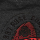 Midwest Mens Vintage 1997 Rosebowl Ohio State Embroidered Sweatshirt Gray L