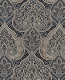 J. Queen New York Rod Pocket Valance Glacier Blue Multi Window Ascot Valance