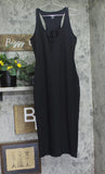 Wild Fable ButterBliss Keyhole Racerback Midi Bodycon Dress 94460320 Black M