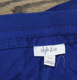 Style & Co. Cargo Shorts with Utility Pockets 54676W Dark Blue 20W