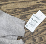 Charter Club Women's Cashmere L'Amour Embroidered Crewneck Sweater Gray M