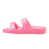 Shade & Shore Womens Neida Eva Two Band Footbed Sandals 86509395 Hot Pink 10M