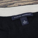 Banana Republic Womens Stretch 5 Button Unlined Cardigan Sweater Black S