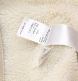 Levis Womens Original Sherpa Corduroy Trucker Jacket White / Pepper Brown L
