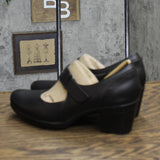 Clarks Women's Emslie Lulin Mary Jane Pumps Shoes 26129221 Black 6.5W