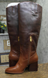 Vince Camuto Womens Leather Ombre Leila Knee High Boot Chocolate Fade Brown 7.5M