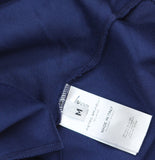 Pietro Brunelli Milano Womens Capri Ruffled Maternity Dress Navy Blue M